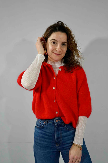 Vestje Mila Rood