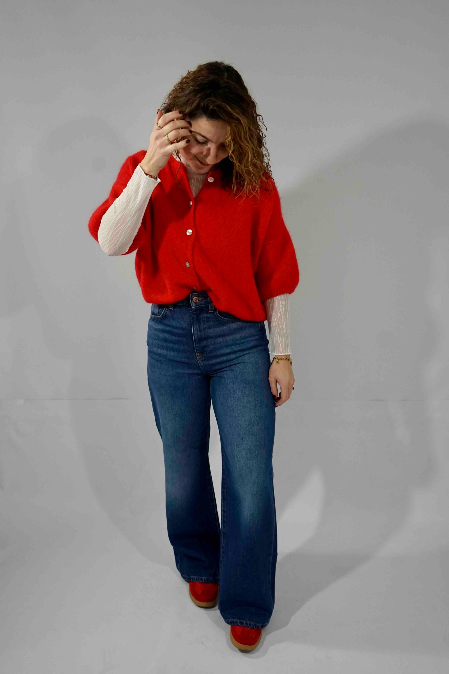 Vestje Mila Rood