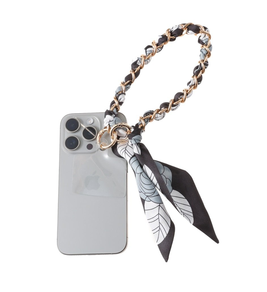 Day&Eve Telefoonkoord Scarf Chain - black 18cm
