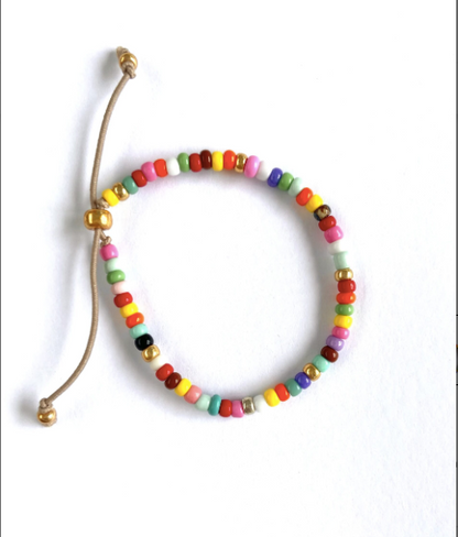 Papierpleziertjes kaart met armband
