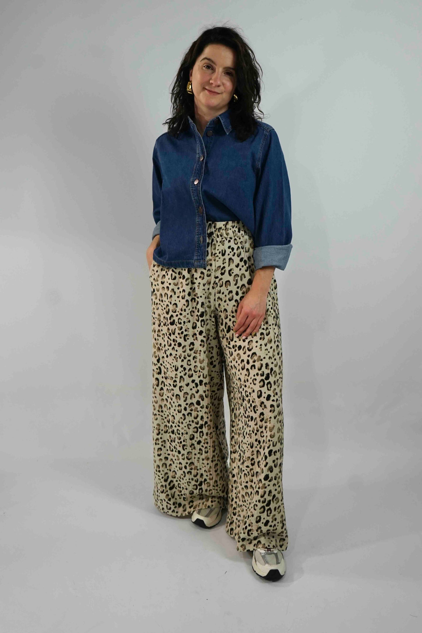 Broek Alyona Vlora Pants Oatmeal