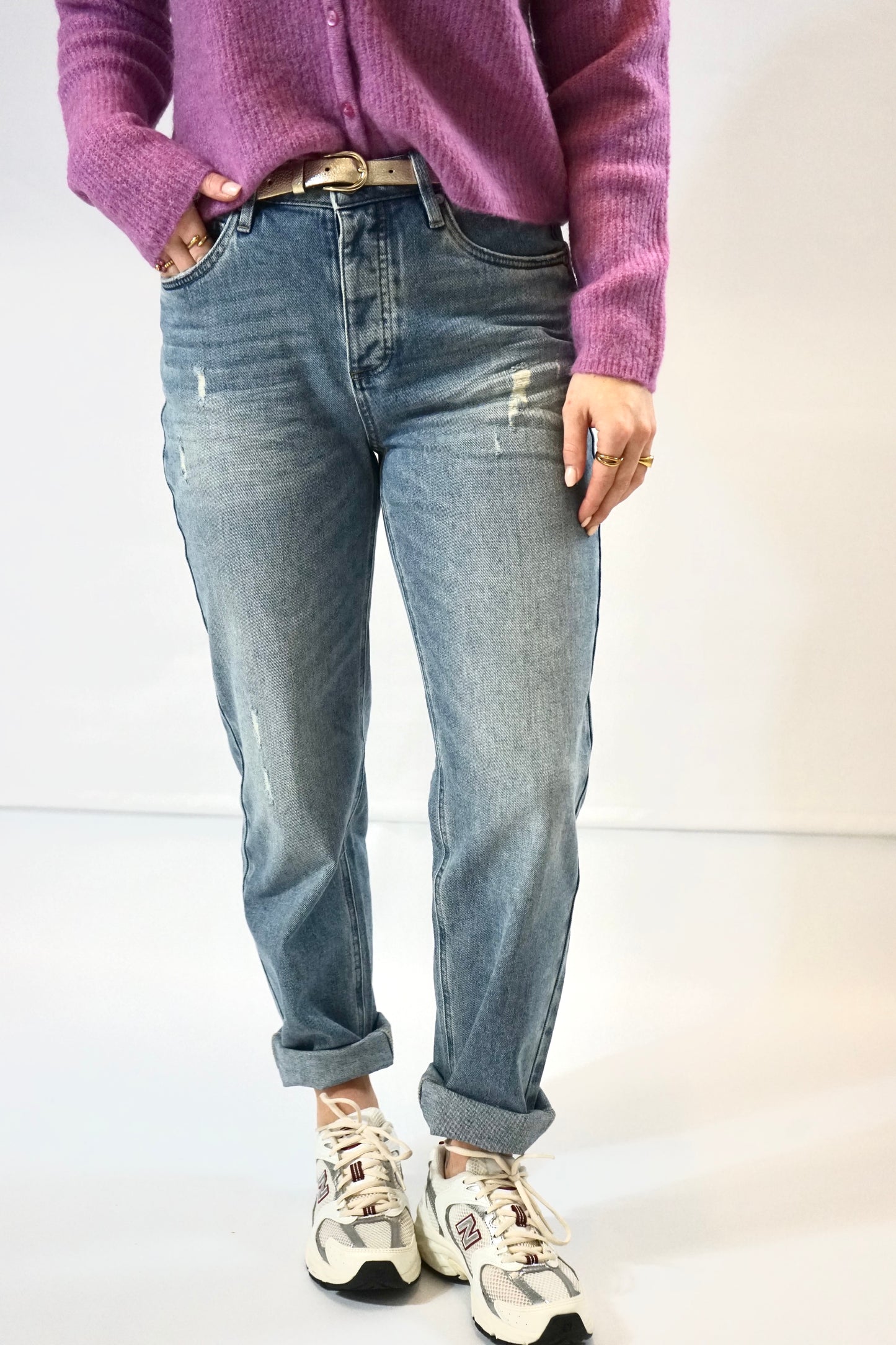 Jaimy Cropped Denim Poppy Blue