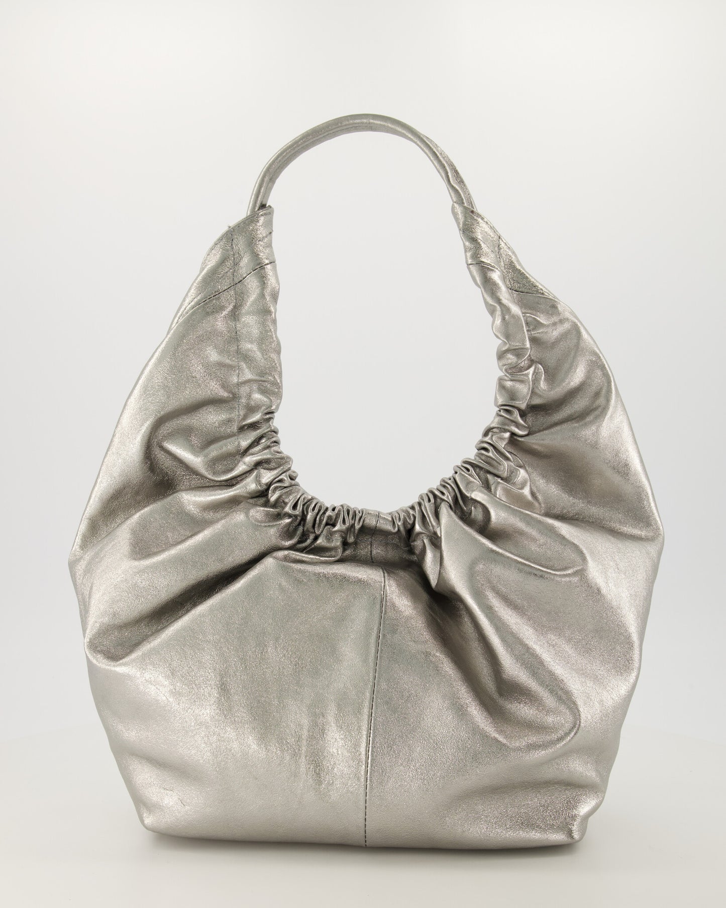 Tas Leonora Sauvage Metallic Zilver