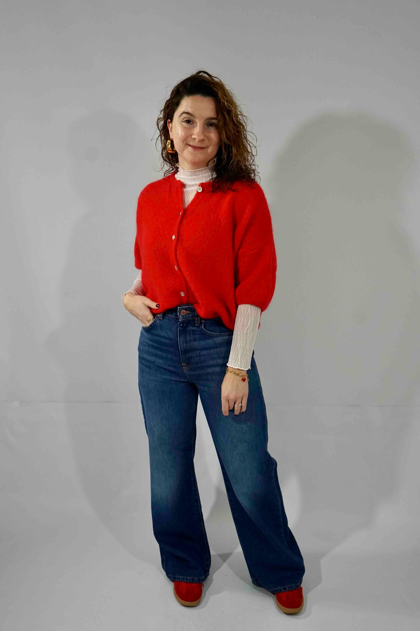 Vestje Mila Rood