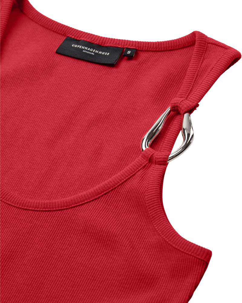 CMSiv Jersey top W. Ring Tomato