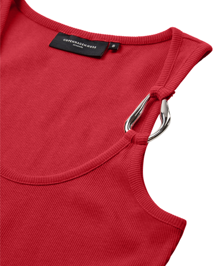 CMSiv Jersey top W. Ring Tomato